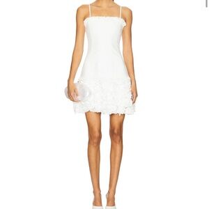 Alexis Amrisa dress - White Floral Mini Dress